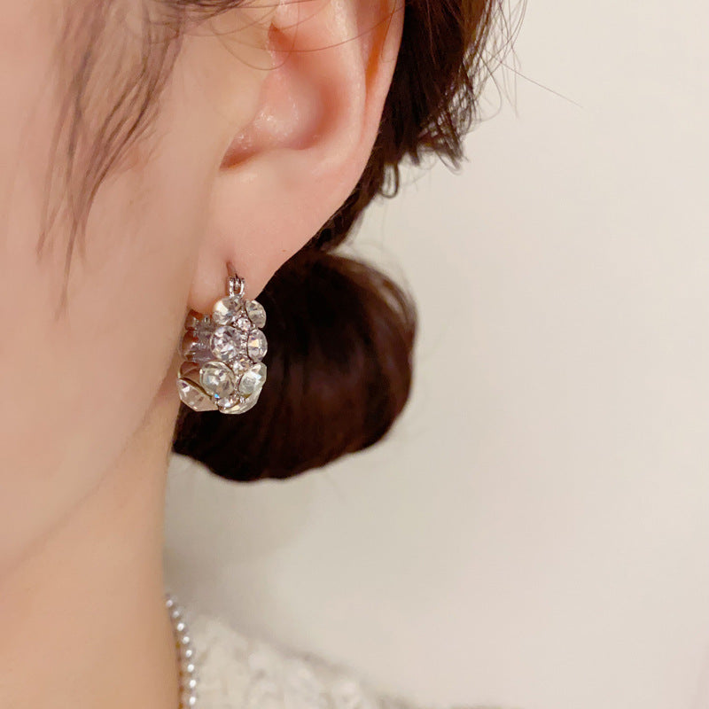 Hot SalešItaly Style Zircon Sparkling Earrings