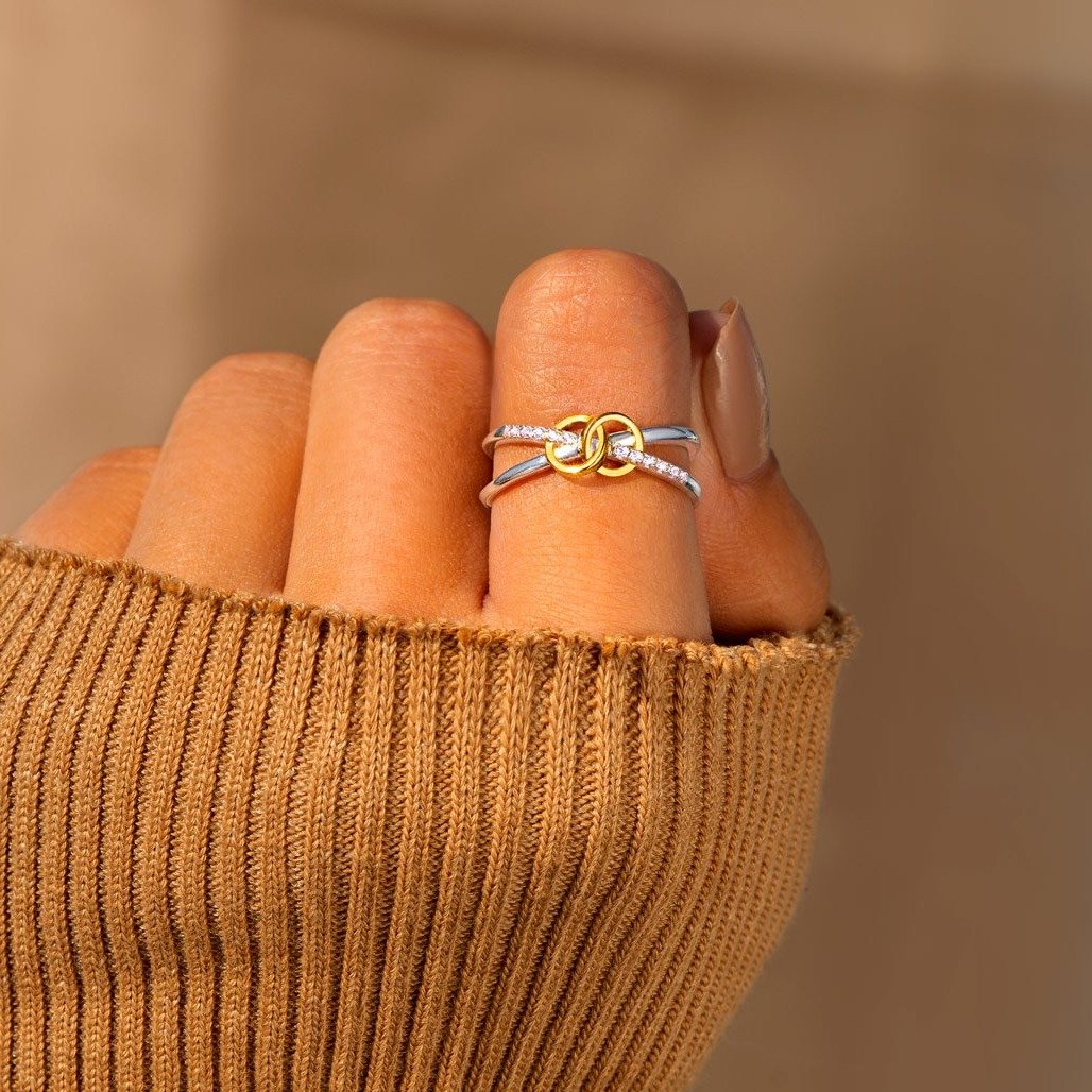 My Smokin' Hot Soulmate Interlocking Ring