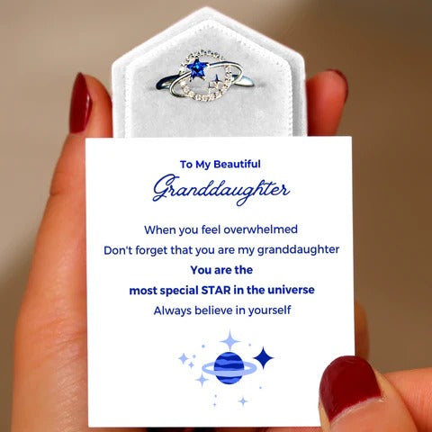 To My Daughter - You are the Most Special Star in the Universe Planet & Star Ring