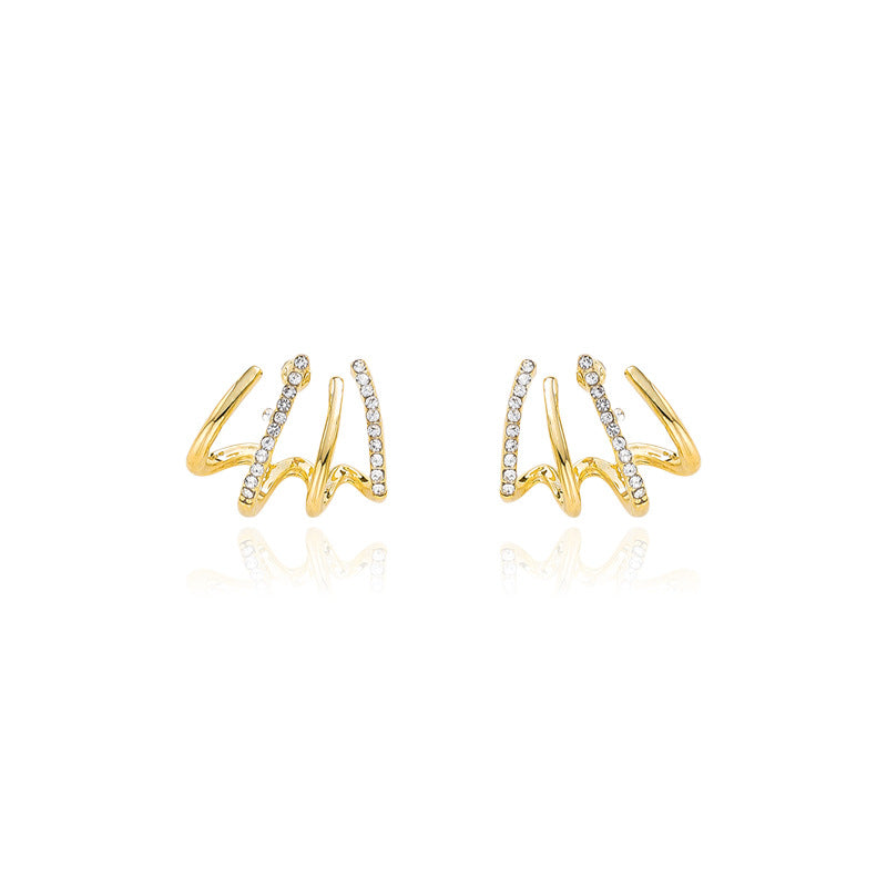 🌹Shiny Crystal Earrings