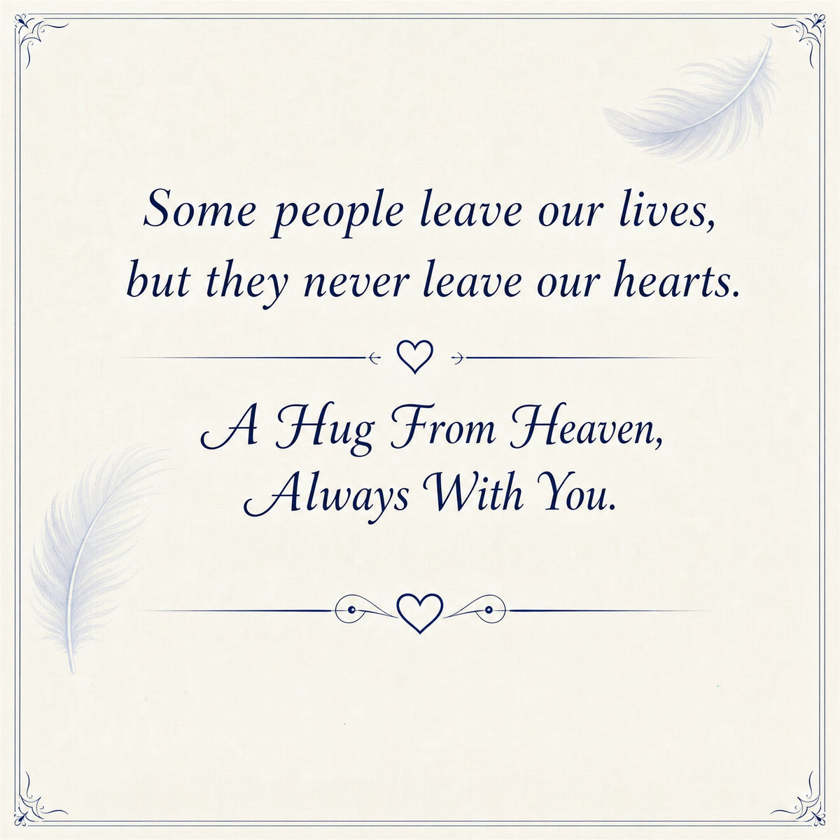 Hug From Heaven – Personalized Memorial Birthstone Ring