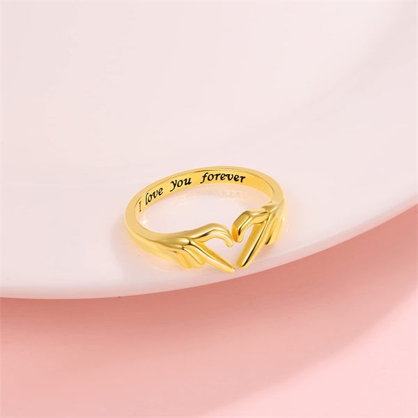 To My Beautiful Daughter – I Love You Forever Ring