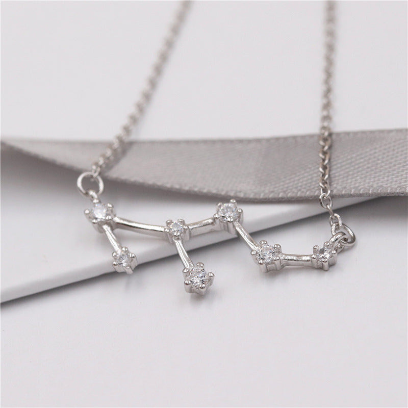Custom Birthstone & Zodiac Necklace