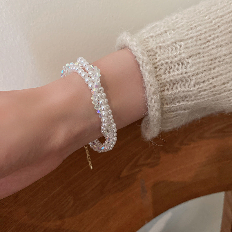 Handmade Elegant Pearl Bracelet