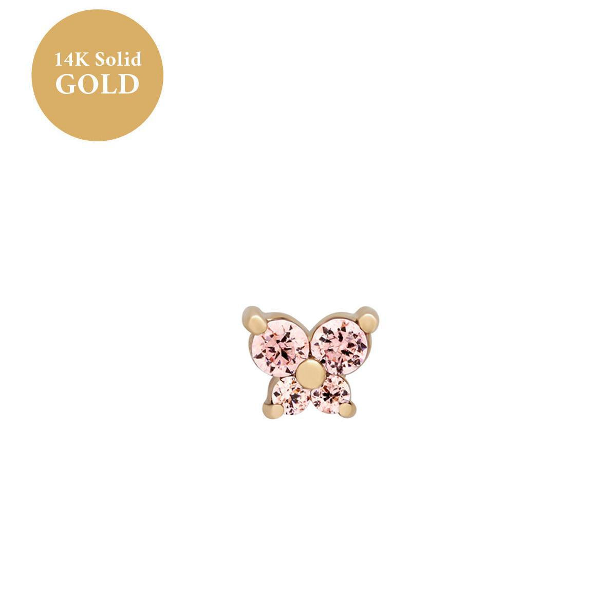 🌸Butterfly Birthstone Stud Earrings