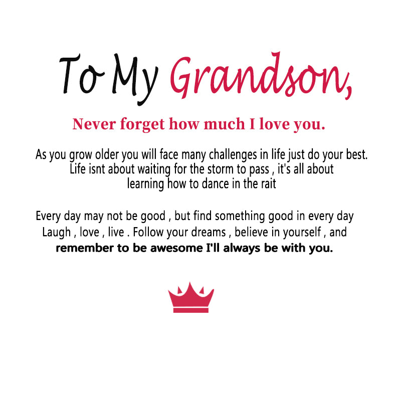To My Son/Grandson - Double-Row Bracelet - I Will Always Be With You