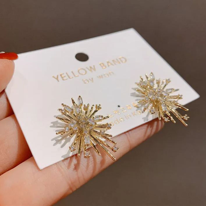 šøZircon Romantic Fireworks Earrings