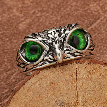 Adjustable Owl Ring - For Bird Lover
