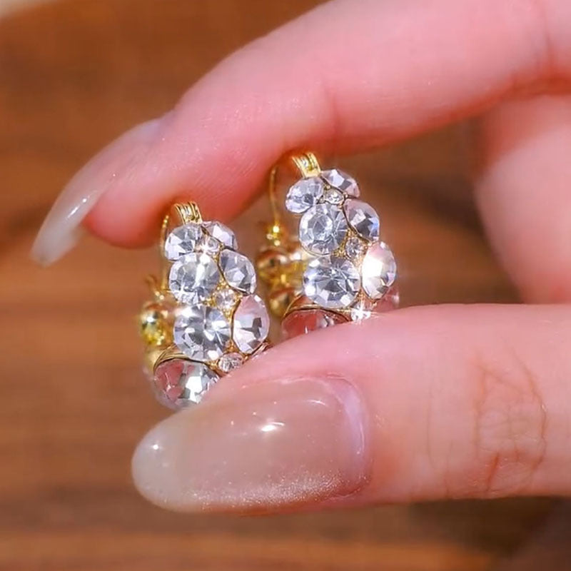 Hot Sale🎁Italy Style Zircon Sparkling Earrings