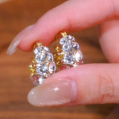 Hot Sale🎁Italy Style Zircon Sparkling Earrings
