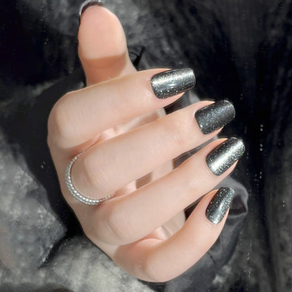 ✨️Shiny Cat Eye Fake Nails💅