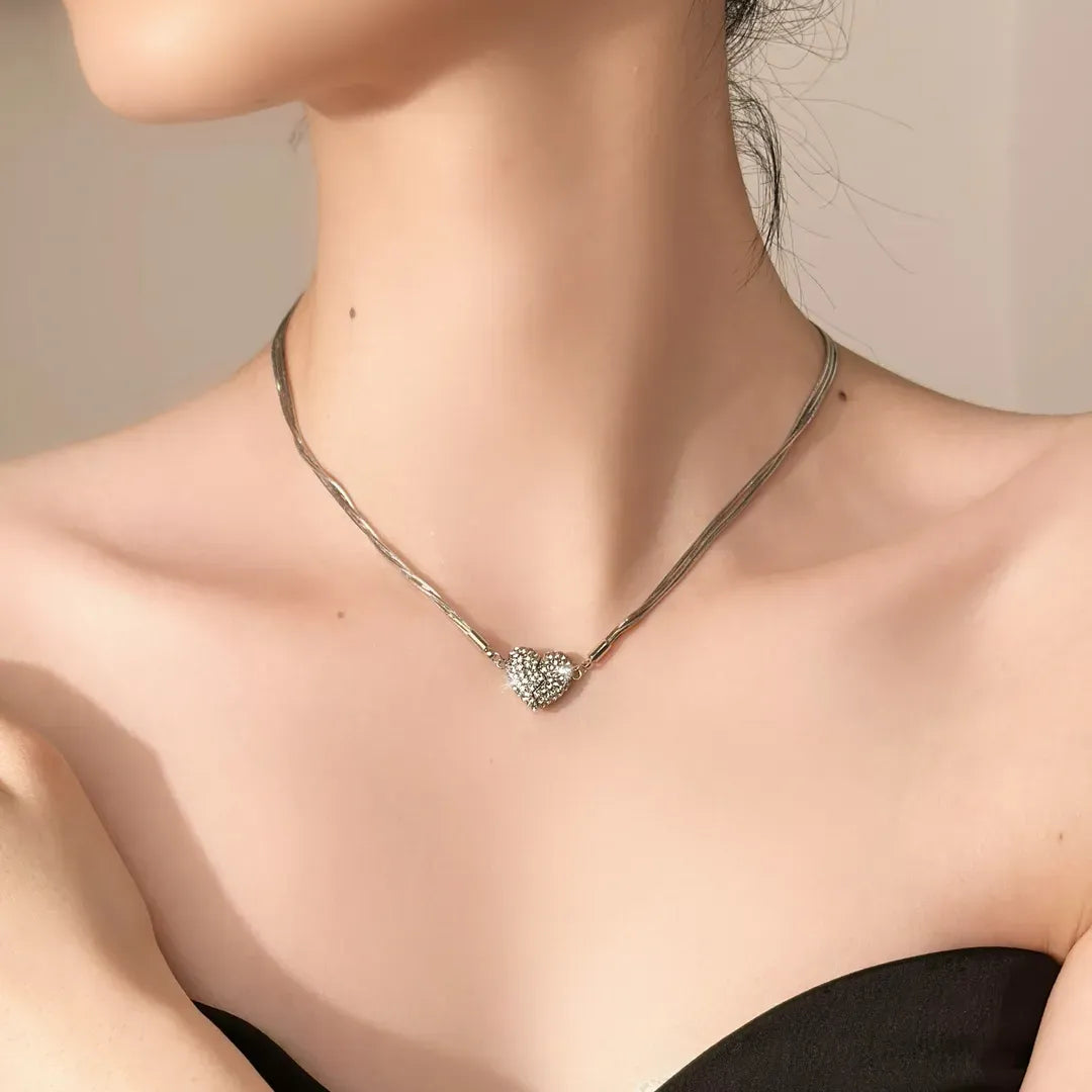 Hot Sale🎁Magnetic Love Patchwork Necklace