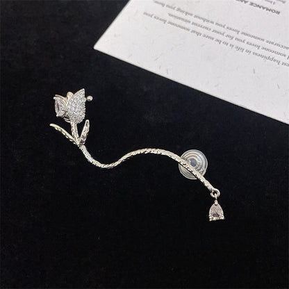 🌸French Style Rose Ear Cuff