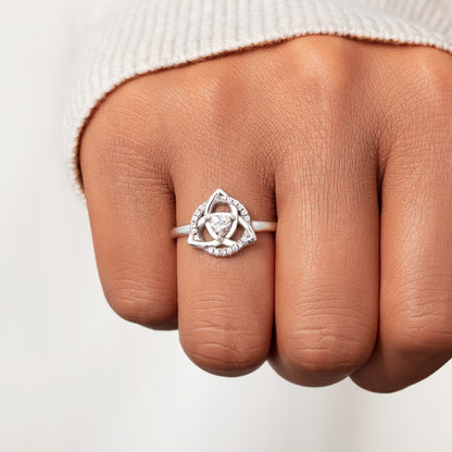 Celtic Knot Ring For Daughter