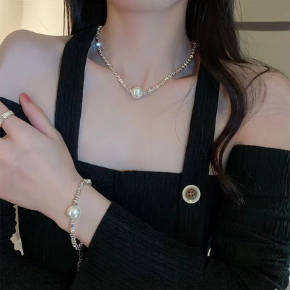 Hot Sale🎁SILVER PEARL NECKLACE