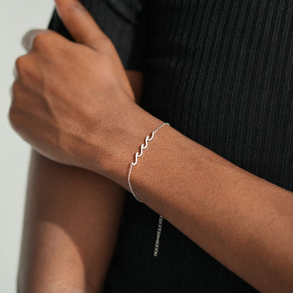 To My Besties For Life Wave Friendship Bracelet