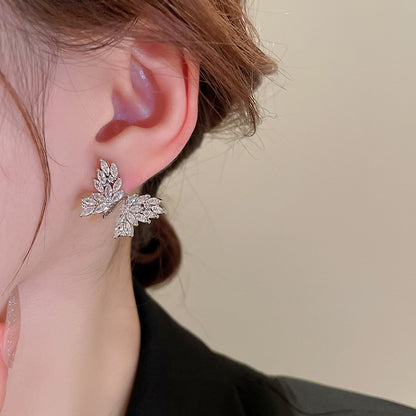 Hot Sale🎁Sparkling Butterfly Zircon Earrings