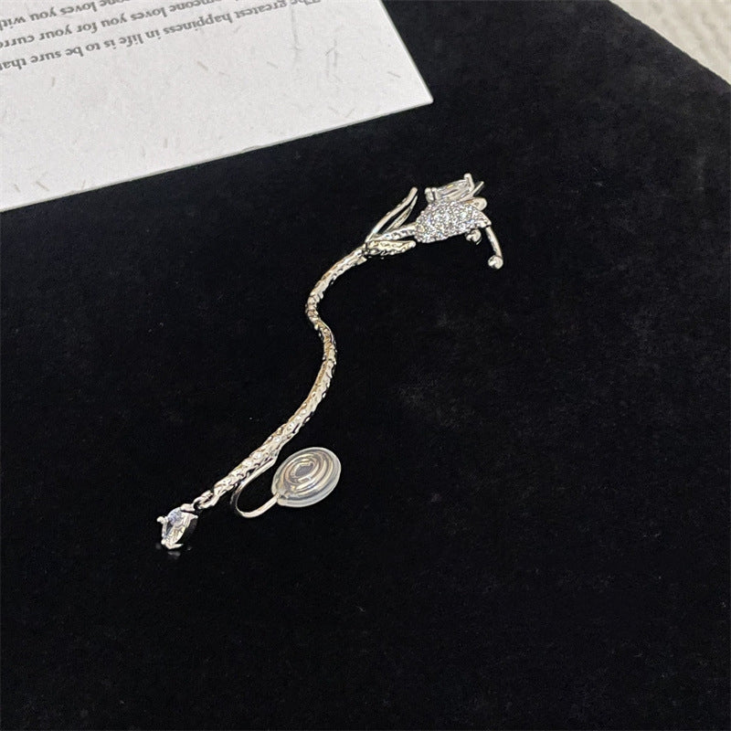 🌸French Style Rose Ear Cuff