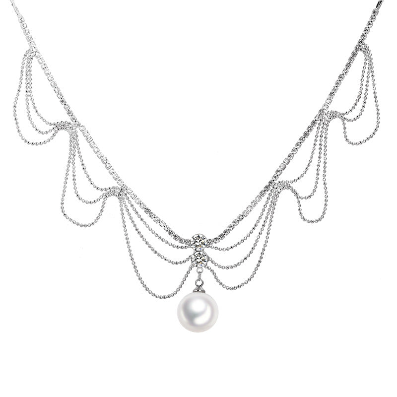 🌸2024 Spring Hot Sale✨Pearl Tassel Necklace