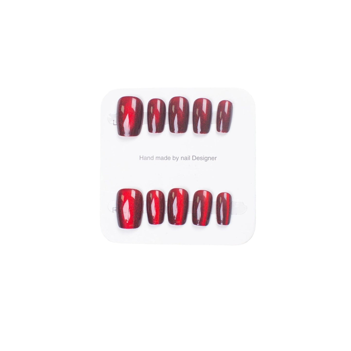✨️Shiny Cat Eye Fake Nails💅