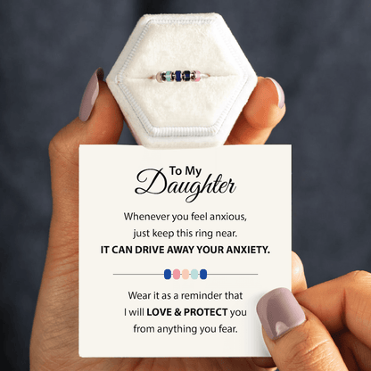 🎁CHRISTMAS SALE🎄To My Daughter - Beaded Fidget Ring