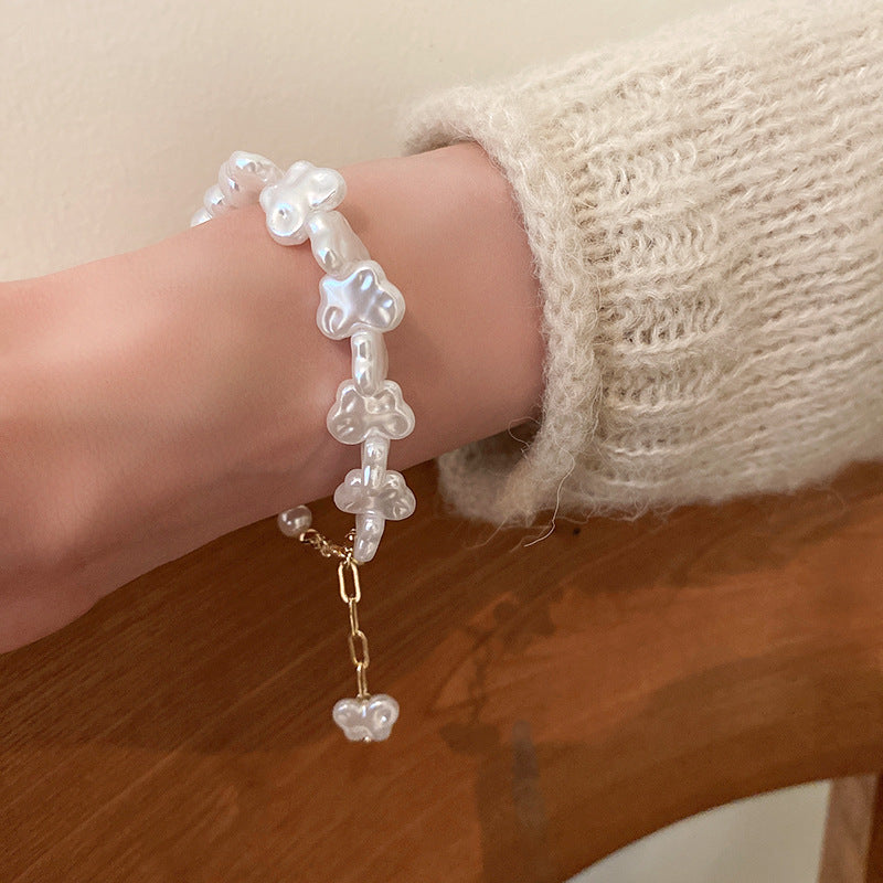 Handmade Elegant Pearl Bracelet