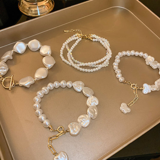 Handmade Elegant Pearl Bracelet