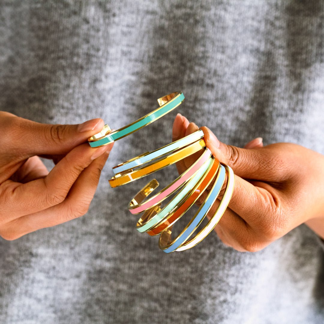 🎉NEW YEAR HOT SALE✨My Badass Girl Gang Multiple Color Bangle