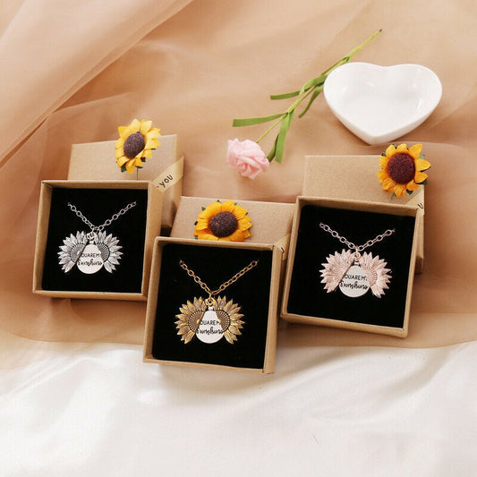 Sunflower Necklace
