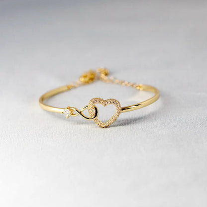 For Love - I Love You Until Infinity Runs Out Bracelet