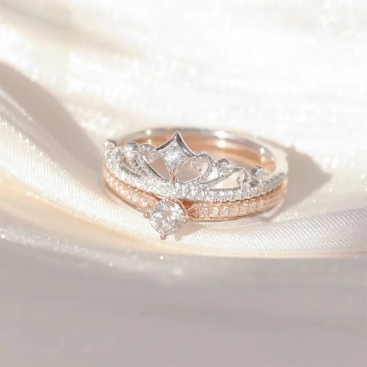 For Granddaughter - Straighten Your Crown 2-in-1 Crown Ring