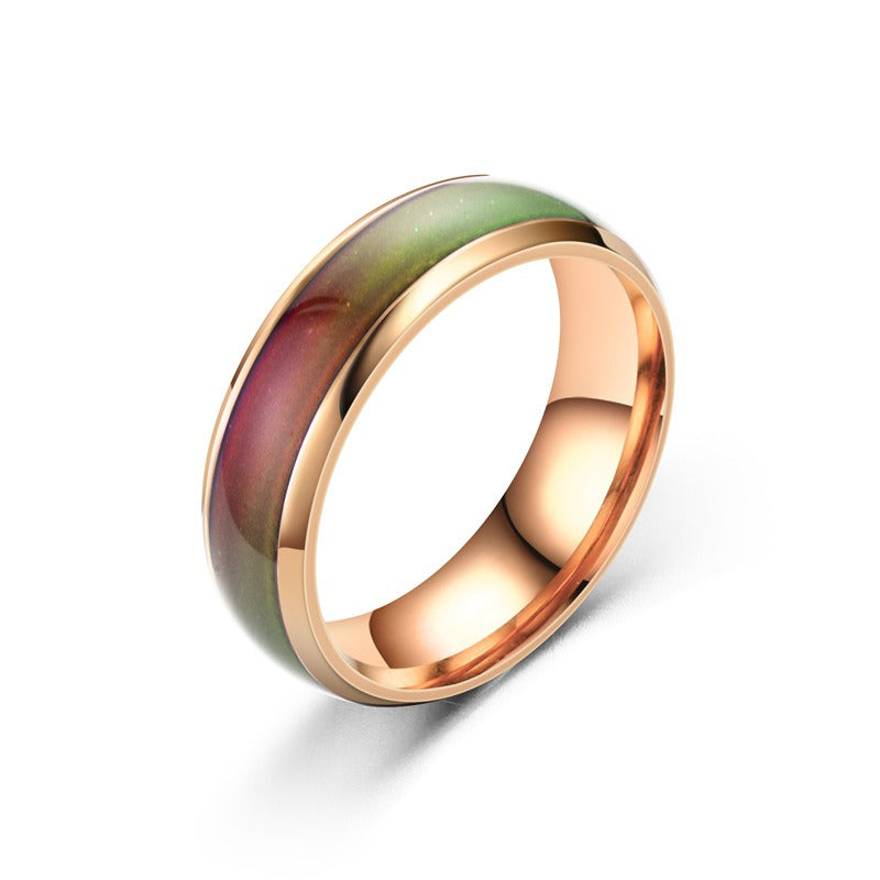 EMOTION TEMPERATURE COLOUR CHANGING MOOD RING