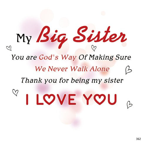 For Sister - A Sister Is God's Way Of Making Sure We Never Walk Alone Bangle