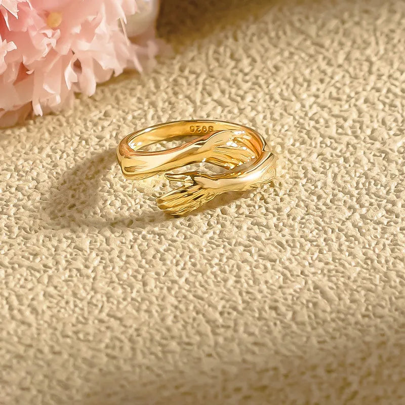 For Love -It's Ok To Not Be Ok HUG RING