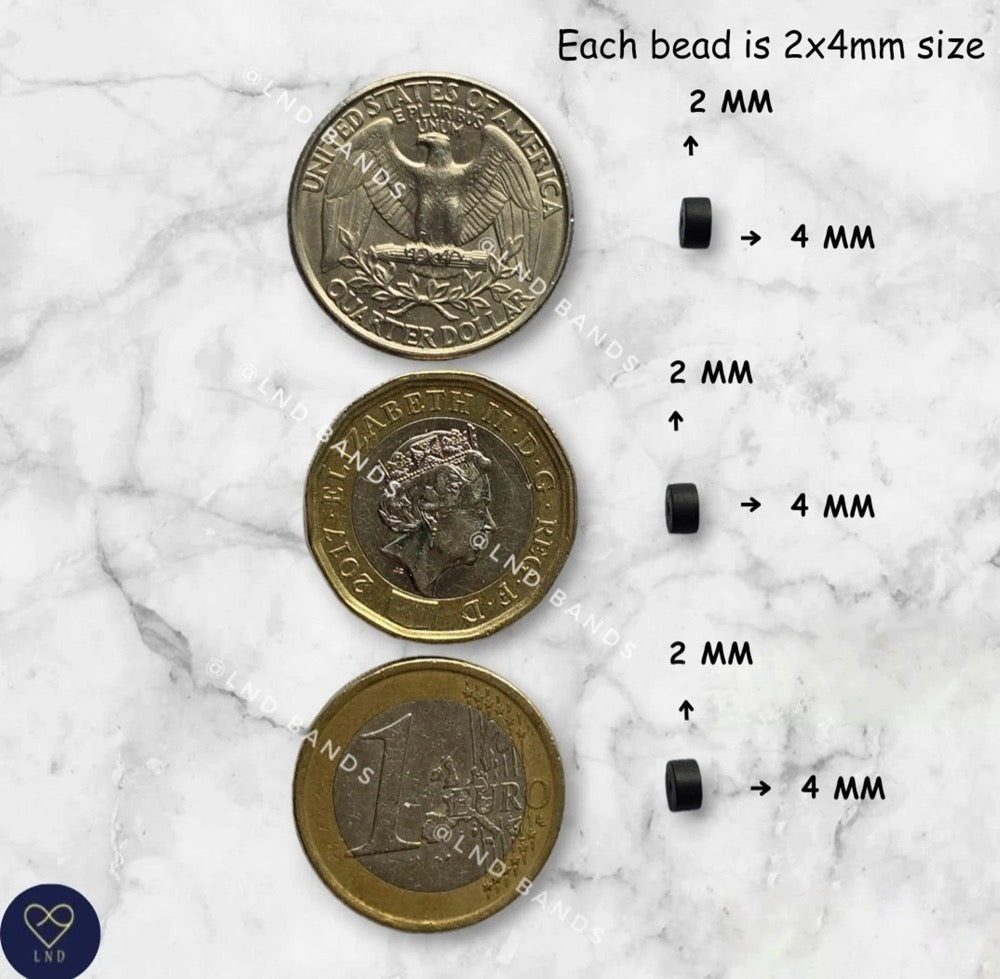 'Strong As Fuck' Morse code Motivational Bracelet with African Turquoise Tiger eye