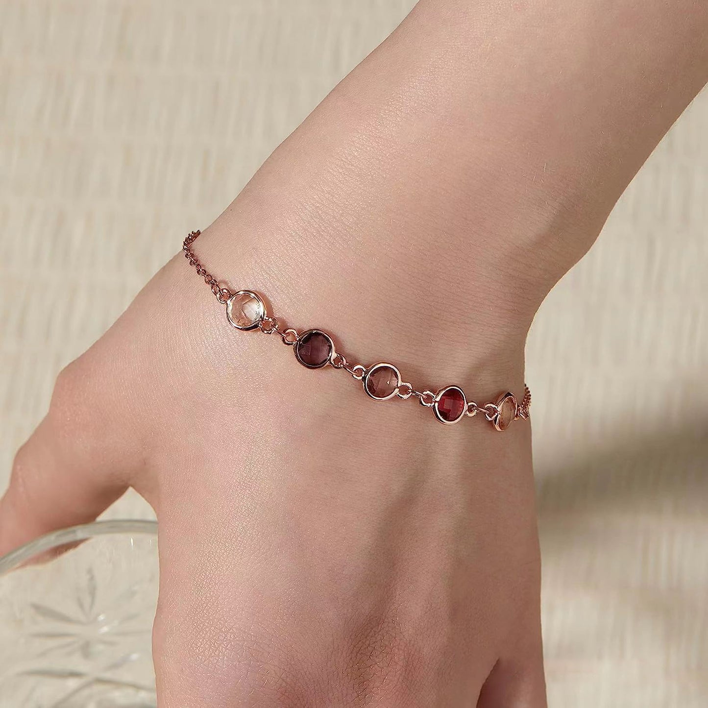 FOR LOVE- FAMILY BIRTHSTONE BRACELET