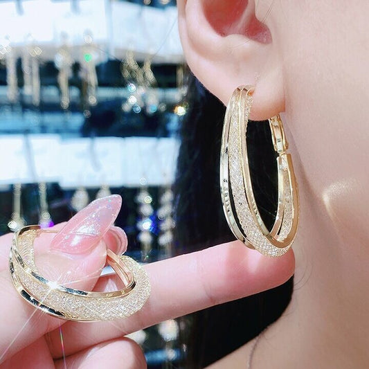 💝Fashion Oval Earrings