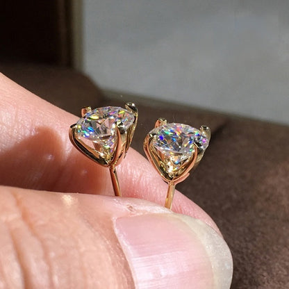 Four-claw Ear Studs