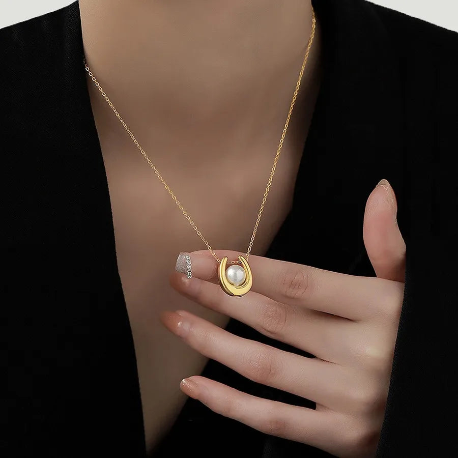 🔥Summer Hot Sale🌊	Queen Serena Pearl Necklace