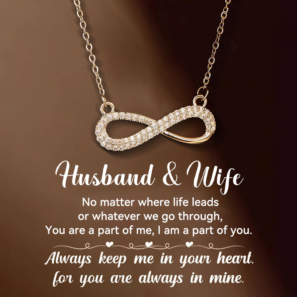 Husband and Wife Forever Linked Together Necklace
