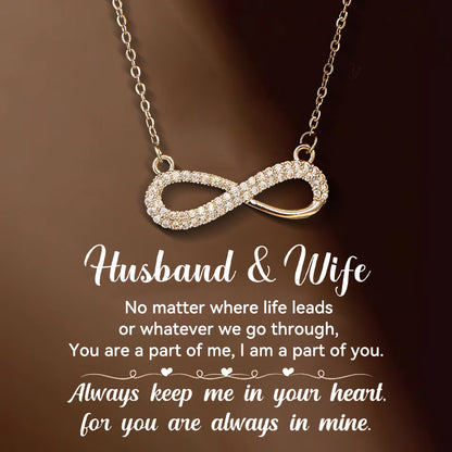 Husband and Wife Forever Linked Together Necklace