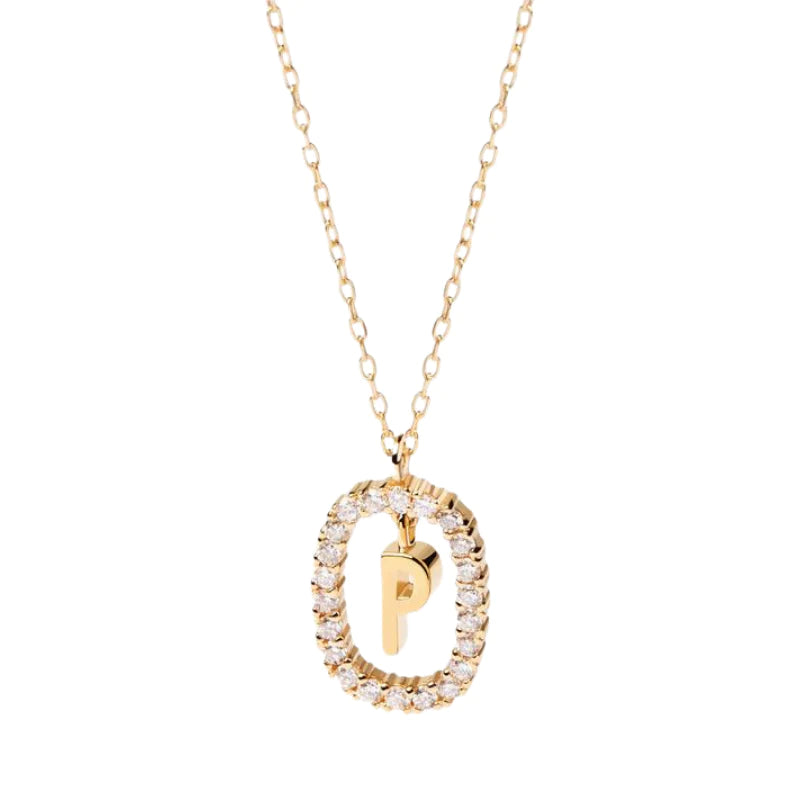 Diamond Alphabet Necklace - Define It By You