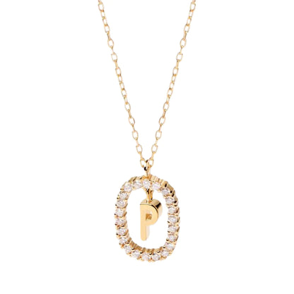 Diamond Alphabet Necklace - Define It By You