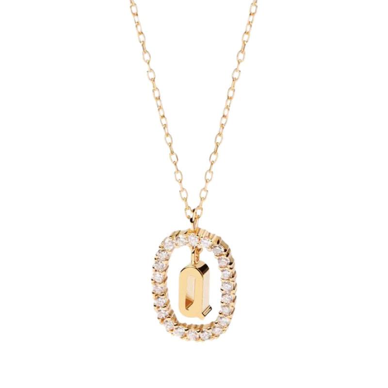 Diamond Alphabet Necklace - Define It By You