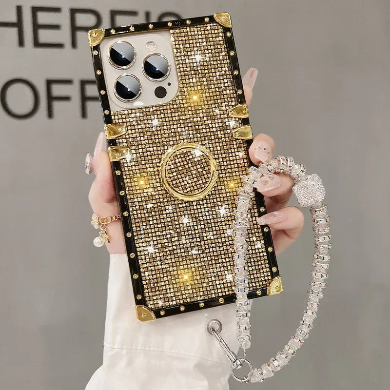 ✨Sparkle Crystal Bracelet iPhone