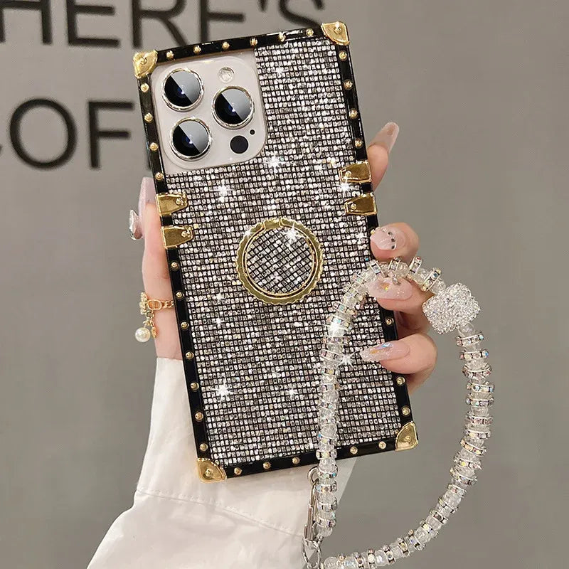 ✨Sparkle Crystal Bracelet iPhone