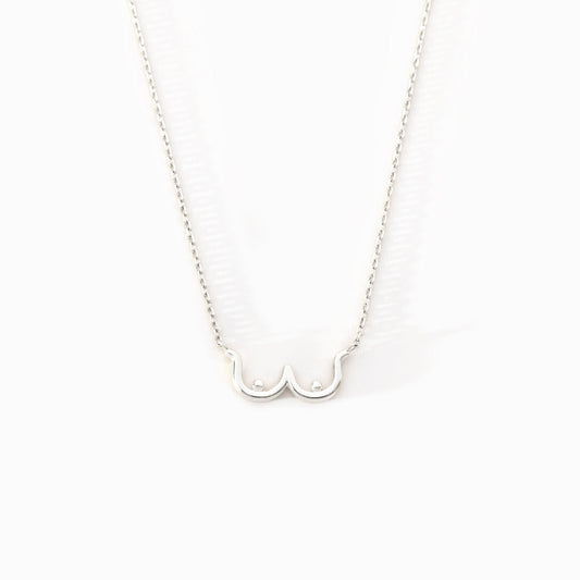 Tits Out Sis Boobie Necklace
