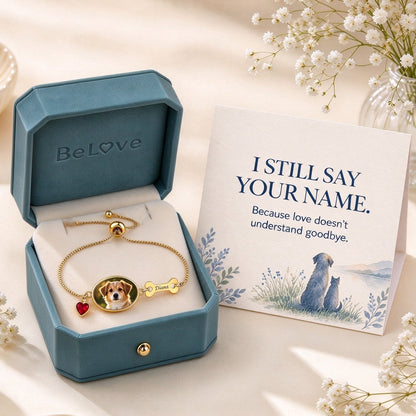 My Four Legged Angel Is Always Near By Custom Bracelet