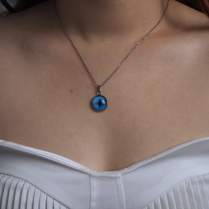 Custom Pet Eye Necklace