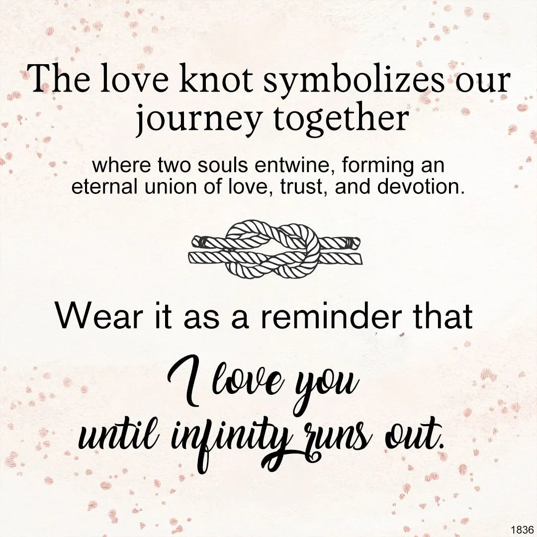 For Love - Infinity Knot Bracelet